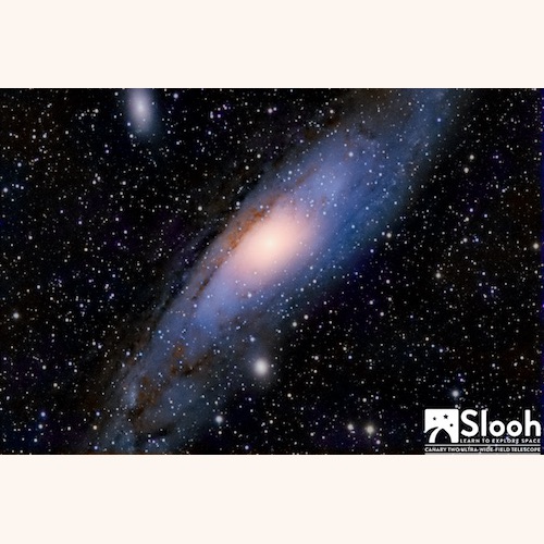 Messier 31 / Jari Backman / Slooh