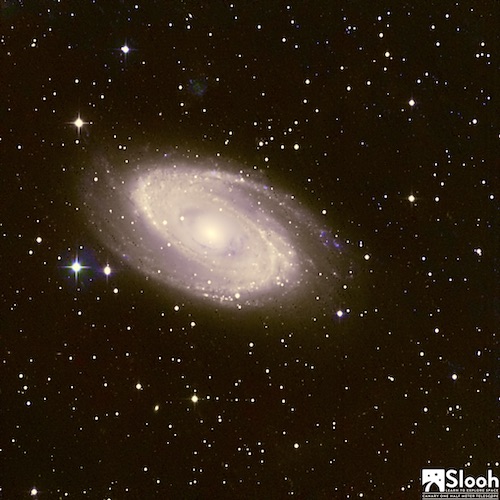 Messier 81 / Jari Backman / Slooh
